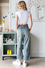 Load image into Gallery viewer, Oli &amp; Hali Mineral Washed Baggy Jeans in Denim Pants Oli &amp; Hali   
