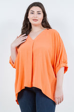 Load image into Gallery viewer, Spin USA Solid Color Airflow Top in Orange UB
