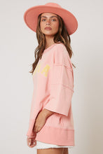 Load image into Gallery viewer, Peach Love &#39;Mama&#39; Graphic Top in Peach Shirts &amp; Tops Peach Love California   
