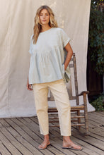 Load image into Gallery viewer, In February OVERSIZED Tunic Top in Sage
