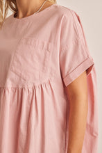 Load image into Gallery viewer, In February OVERSIZED Tunic Top in Pink
