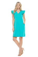 Load image into Gallery viewer, Aryeh &quot;Shania&quot; Dress in Teal Dresses Aryeh   
