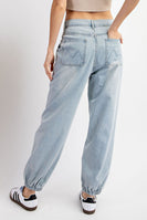 ee:some Mineral Washed Joggers in Denim