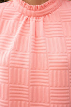 Load image into Gallery viewer, VOY Solid Color Textured Knit Dress in Pink Dresses VOY   

