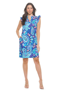 Aryeh "Sasha" Dress in Navy Dresses Aryeh   