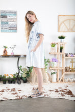 Load image into Gallery viewer, BlueVelvet Denim Dress in Light Denim Dress BlueVelvet   

