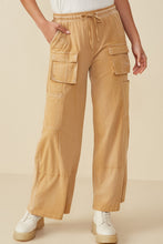 Load image into Gallery viewer, Hayden Wide Leg Cargo Pants in Taupe Pants Hayden   
