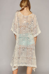 POL Crochet Dress in Natural ON ORDER Dresses POL Clothing   