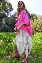 Load image into Gallery viewer, J.nna Solid Color Dolman Sleeve Top in Azalea Pink Shirts &amp; Tops J.nna   
