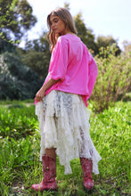 Load image into Gallery viewer, J.nna Solid Color Dolman Sleeve Top in Azalea Pink Shirts &amp; Tops J.nna   
