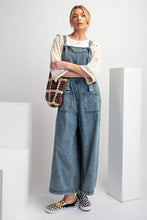 Load image into Gallery viewer, Easel Stone Washed Denim Jumpsuit in Washed Denim Jumpsuit Easel   
