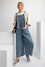 Load image into Gallery viewer, Easel Stone Washed Denim Jumpsuit in Washed Denim Jumpsuit Easel   
