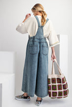 Load image into Gallery viewer, Easel Stone Washed Denim Jumpsuit in Washed Denim Jumpsuit Easel   
