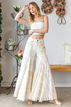 Load image into Gallery viewer, Oli &amp; Hali Lace Wide Leg Pants in Cream ON ORDER Pants Oli &amp; Hali   
