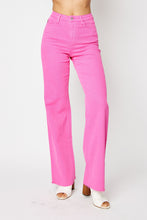Load image into Gallery viewer, Judy Blue High Waisted 90&#39;s Straight Pants in Hot Pink Pants Judy Blue   
