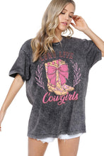 Load image into Gallery viewer, Long Live Cowgirls Graphic Tee in Black
