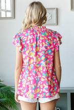 Load image into Gallery viewer, First Love Multicolored Leopard Print Top in Pink Multi
