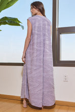 Load image into Gallery viewer, BucketList Textured Jumpsuit in Lavender
