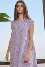 Load image into Gallery viewer, BucketList Textured Jumpsuit in Lavender
