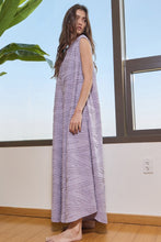 Load image into Gallery viewer, BucketList Textured Jumpsuit in Lavender
