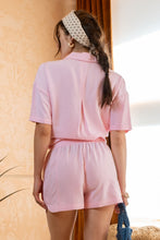 Load image into Gallery viewer, Blu Pepper Button Down Top in Pink

