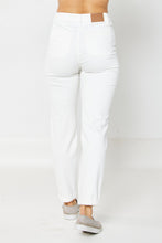 Load image into Gallery viewer, Judy Blue High Waisted Garment Dyed Joggers in White
