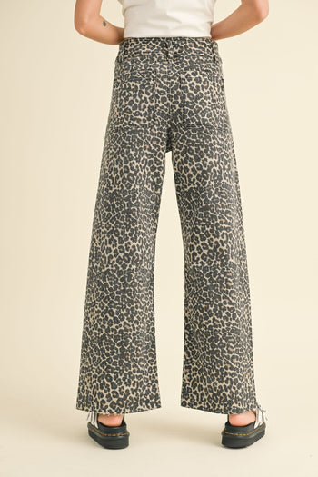 Miou Muse Leopard Print Pants