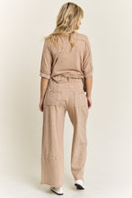 Load image into Gallery viewer, J.Her Mineral Washed OVERSIZED Top in Latte
