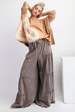 Load image into Gallery viewer, Easel OVERSIZED Heart Patched Knit Top in Almond
