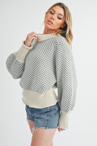 Aemi+Co Echo Sweater in White