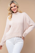 Load image into Gallery viewer, White Birch Solid Color Knit Sweater in Oatmeal
