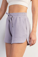 Rae Mode Scuba Tulip Shorts in Mystic Grey FINAL SALE