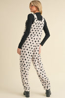 Jodifl Geometric Print Jumpsuit in Off White