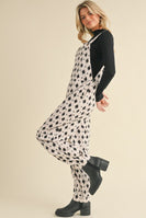 Jodifl Geometric Print Jumpsuit in Off White