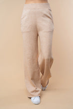 Load image into Gallery viewer, White Birch High Waist Solid Color Knit Pants in Oatmeal
