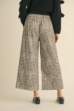 Load image into Gallery viewer, Jodifl Leopard Print Cropped Pants with Bow Details in Animal
