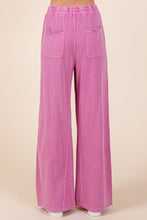 Load image into Gallery viewer, Mittoshop French Terry Mineral Washed Pants in Carnation
