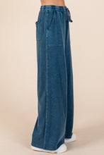 Load image into Gallery viewer, Mittoshop French Terry Mineral Washed Pants in Gucci Blue
