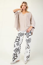 Load image into Gallery viewer, Easel Thermal and Terry Knit Mix n Match Top in Khaki
