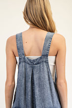 Load image into Gallery viewer, ee:some Lightweight Mineral Washed Jumpsuit in Denim
