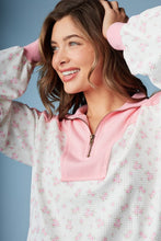 Load image into Gallery viewer, RARERAW Solid and Floral Print Set in Off White/Pink
