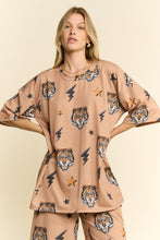 Load image into Gallery viewer, Jade by Jane Tiger Print Set in Mocha
