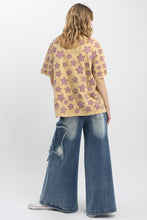 Load image into Gallery viewer, BlueVelvet Multi Size Star Patched Top in Taupe
