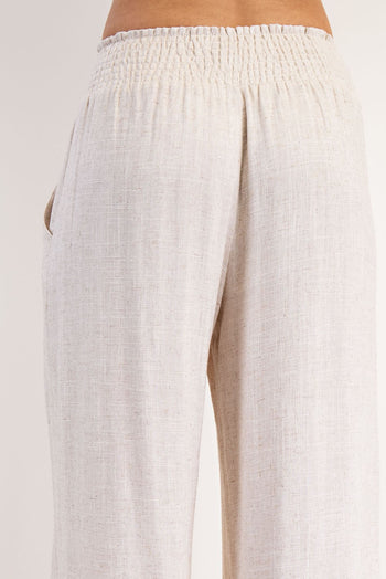 ee:some Linen Blend Pants in Oatmeal