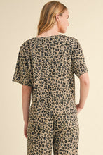 Load image into Gallery viewer, Jodifl Textured Leopard Print Top in Animal
