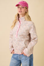 Load image into Gallery viewer, Main Strip Ditzy Floral Print Jacket in Ivory Multi
