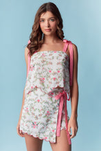 Load image into Gallery viewer, RARERAW Floral Scallop-Trim Set in Multi
