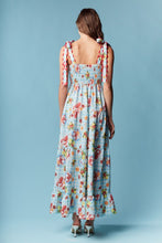 Load image into Gallery viewer, RARERAW Sea Breeze Picnic Print Maxi Dress in Sky Blue

