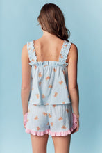 Load image into Gallery viewer, RARERAW Teddy Bear Print Pajama Set in Blue
