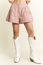 Load image into Gallery viewer, Jade By Jane High Waisted Pleated Shorts in Pink

